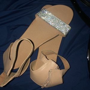 Diamond sandals